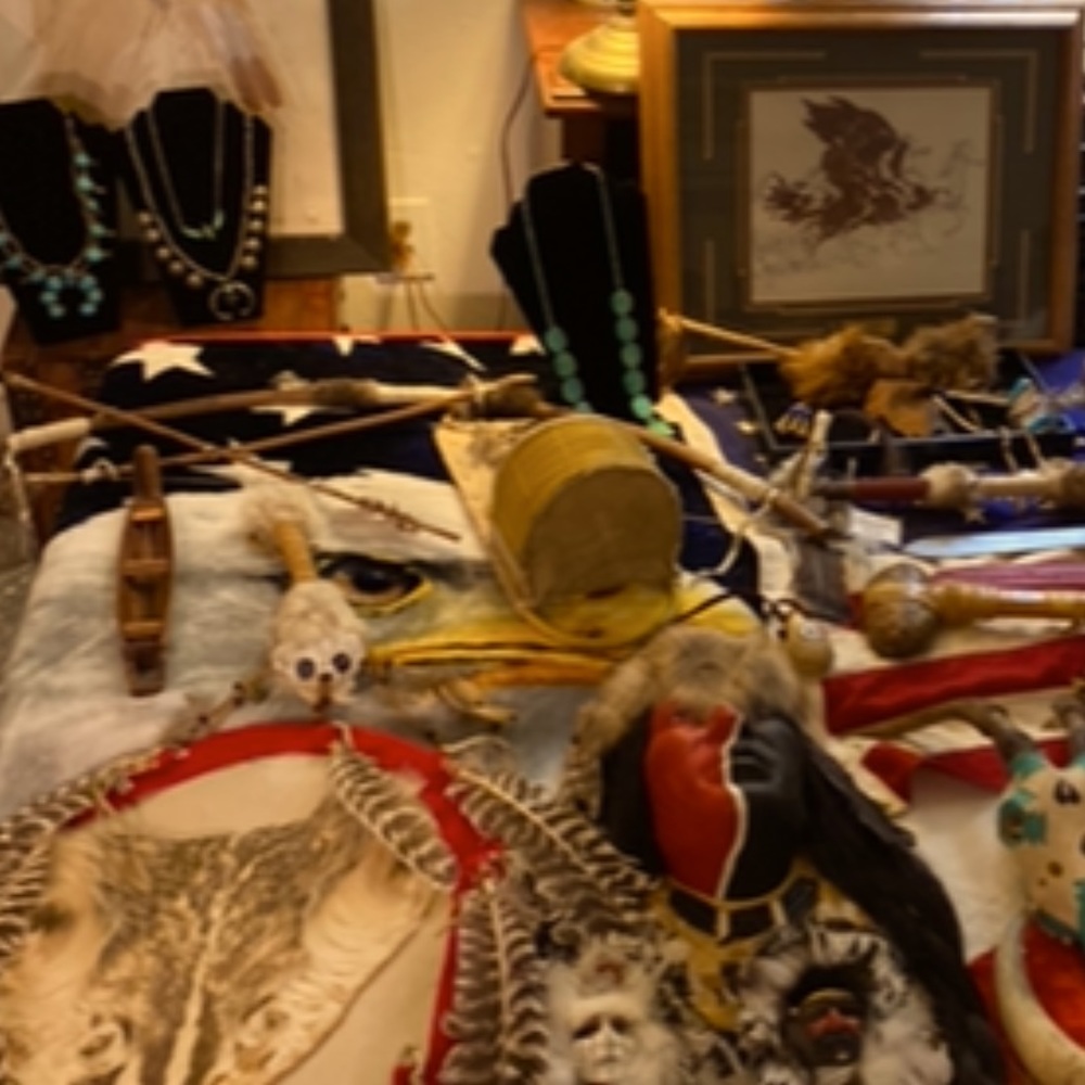 Coming soon signed pieces from the Sioux and  Apache nations…not souvenirs!